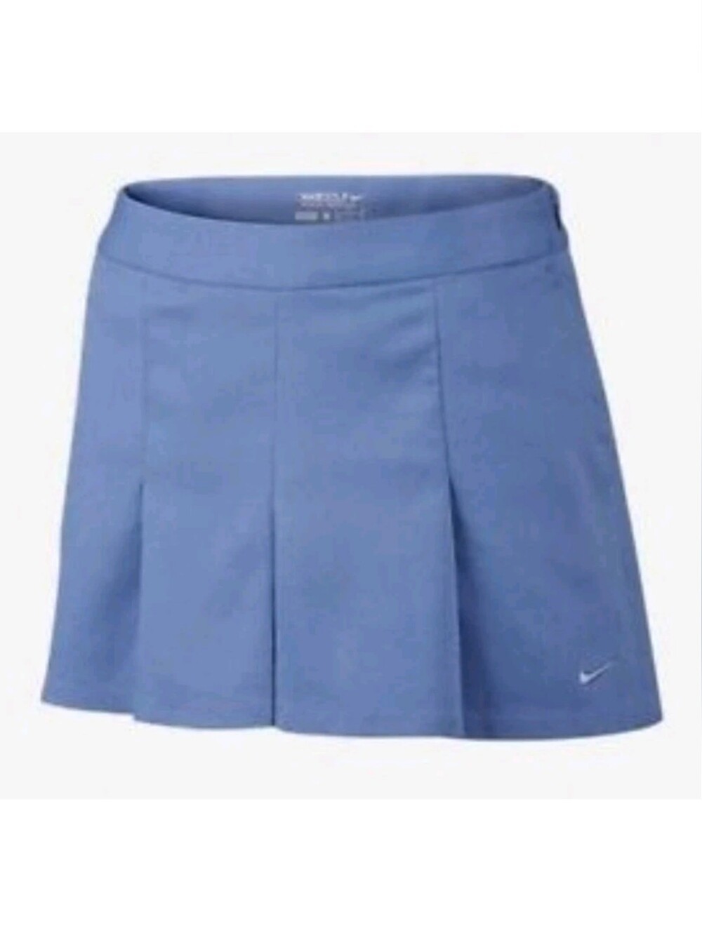 Nike Periwinkle Dri-Fit Majors Moment Pleated Golf Skort Shorts Size 10